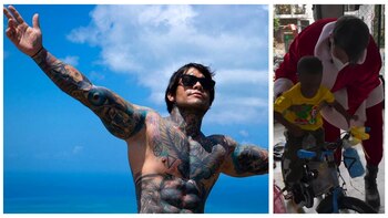 Yeferson Cossio se fue por todo lo alto como Papá Noel: cumplió con el ‘regalo prometido’ para 50 niños