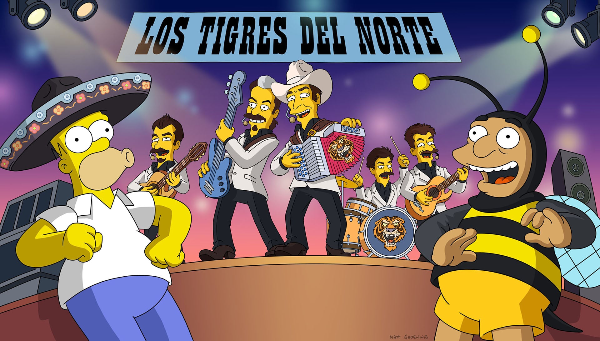 Los Simpson rinden homenaje a la cultura mexicana con permiso del INAH