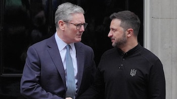Zelenski y Starmer apuestan por