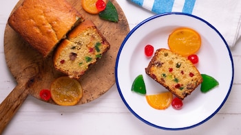 Bizcocho de roscón de Reyes,