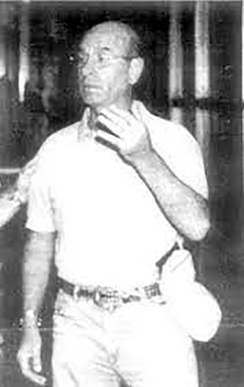 El "Japonés" Martínez, uno de