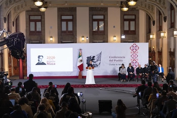 La mandataria nacional dio la información durante la conferencia de prensa matutina de este martes. (Presidencia)