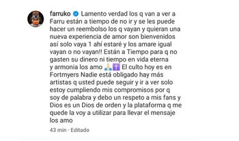 Farruko se retira de la