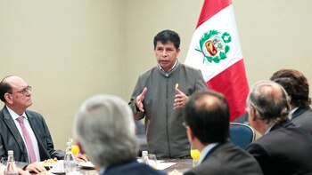 Pedro Castillo se reunió con