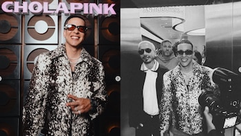 El artista puertorriqueño recorrió el restaurante durante una presentación previa con amigos, influencers y medios