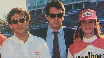 Los lazos eternos de Senna con Argentina: competencias de karting, un podio con Reutemann, su idilio con Fangio y la única visita al Autódromo de Buenos Aires 