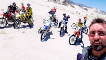 En primera plana, Gonzalo Glaría,