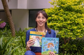 Fotografía cedida por la escritora