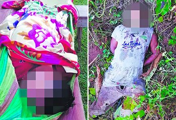 Dos de los indígenas mayangnas