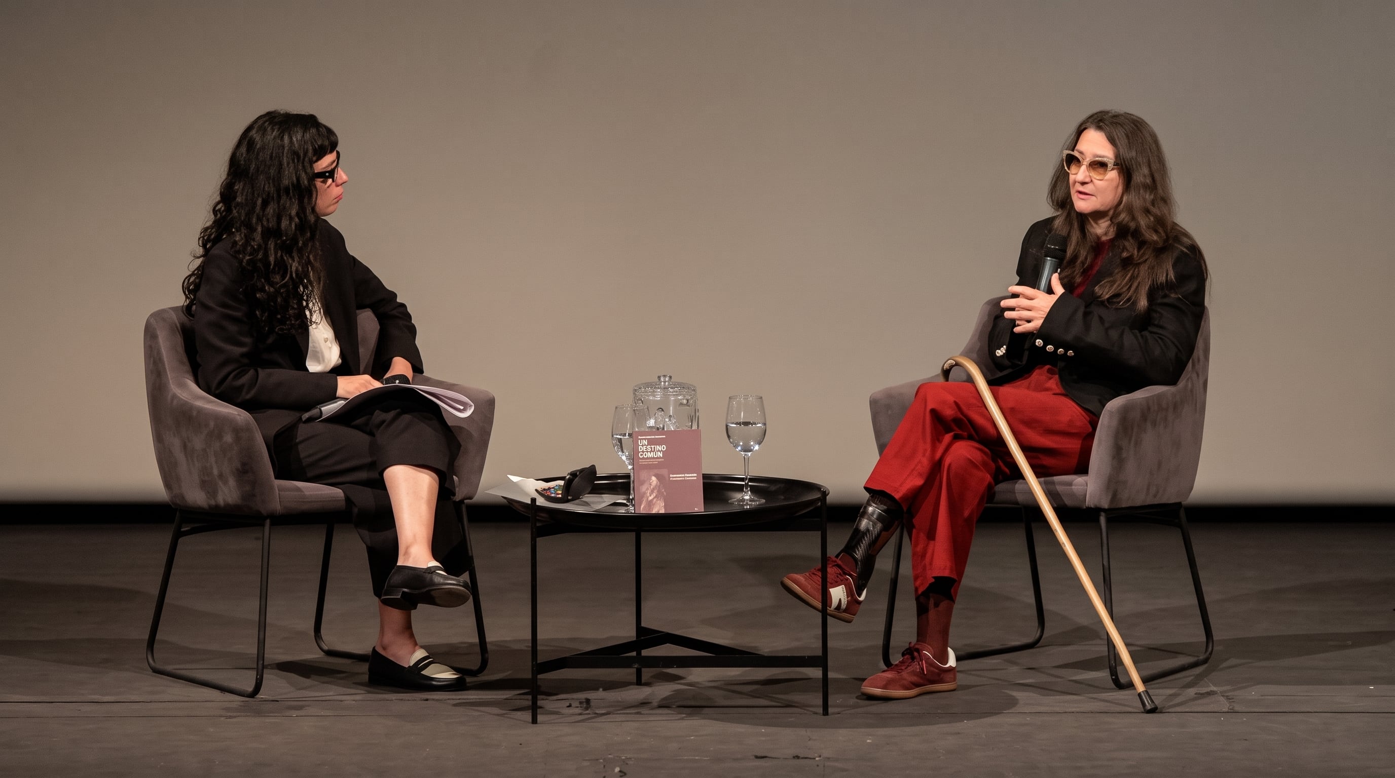 Lucrecia Martel en el Malba, en el marco del FILBA, entrevistada por Mercedes Halfon (Imagen Ilustrativa Infobae)