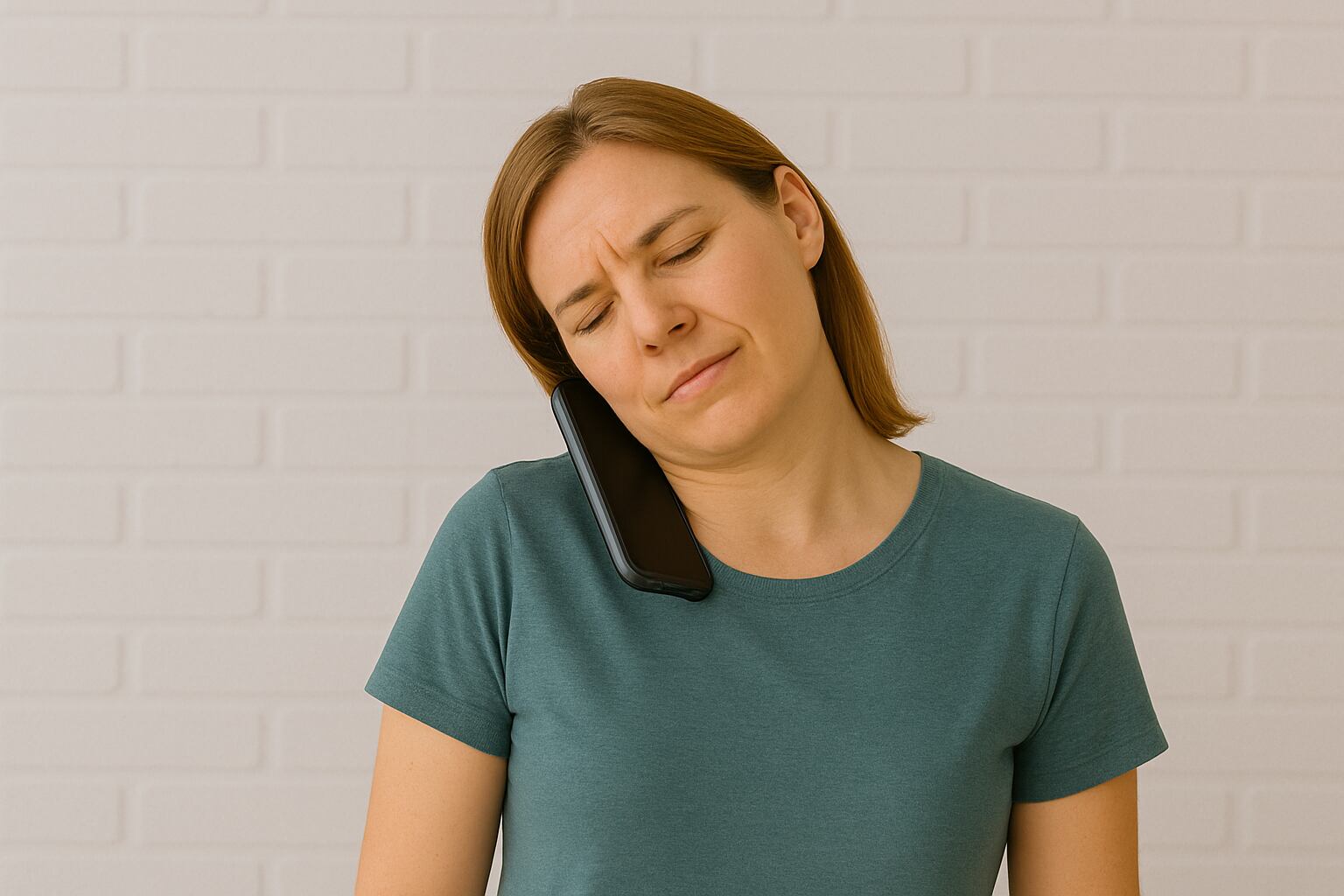 Los síntomas del tech neck incluyen dolor cervical, rigidez, dolores de cabeza, fatiga y entumecimiento en brazos y manos (Imagen Ilustrativa Infobae)