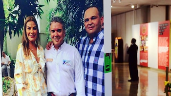 En la exposición de arte