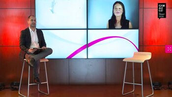 El locutor Javier López y