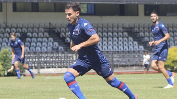 Lucas Menossi durante el último