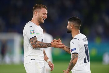 Lorenzo Insigne y Ciro Immobile