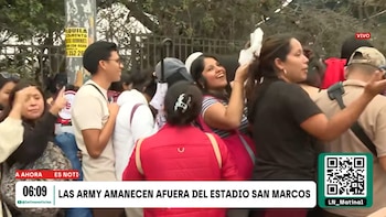 Concierto de BTS en Lima: colas kilométricas afuera del estadio San Marcos y la PNP atenta a cualquier percance