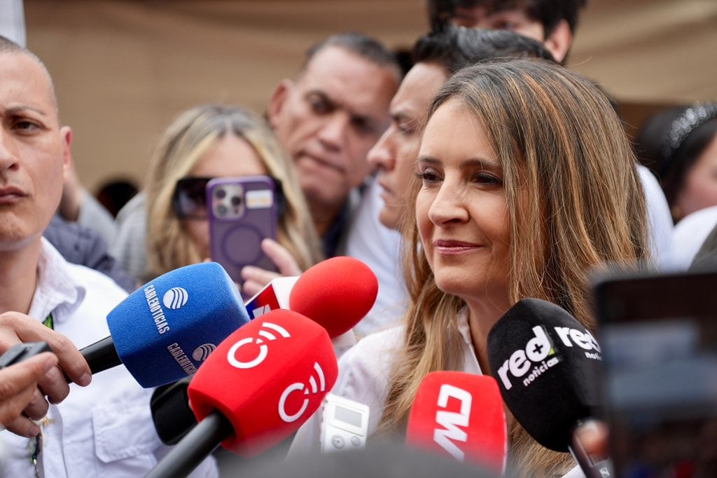 La ganadora de La gran consulta por Colombia indicó que no negociará cambiar sus ideales - crédito Paloma Valencia