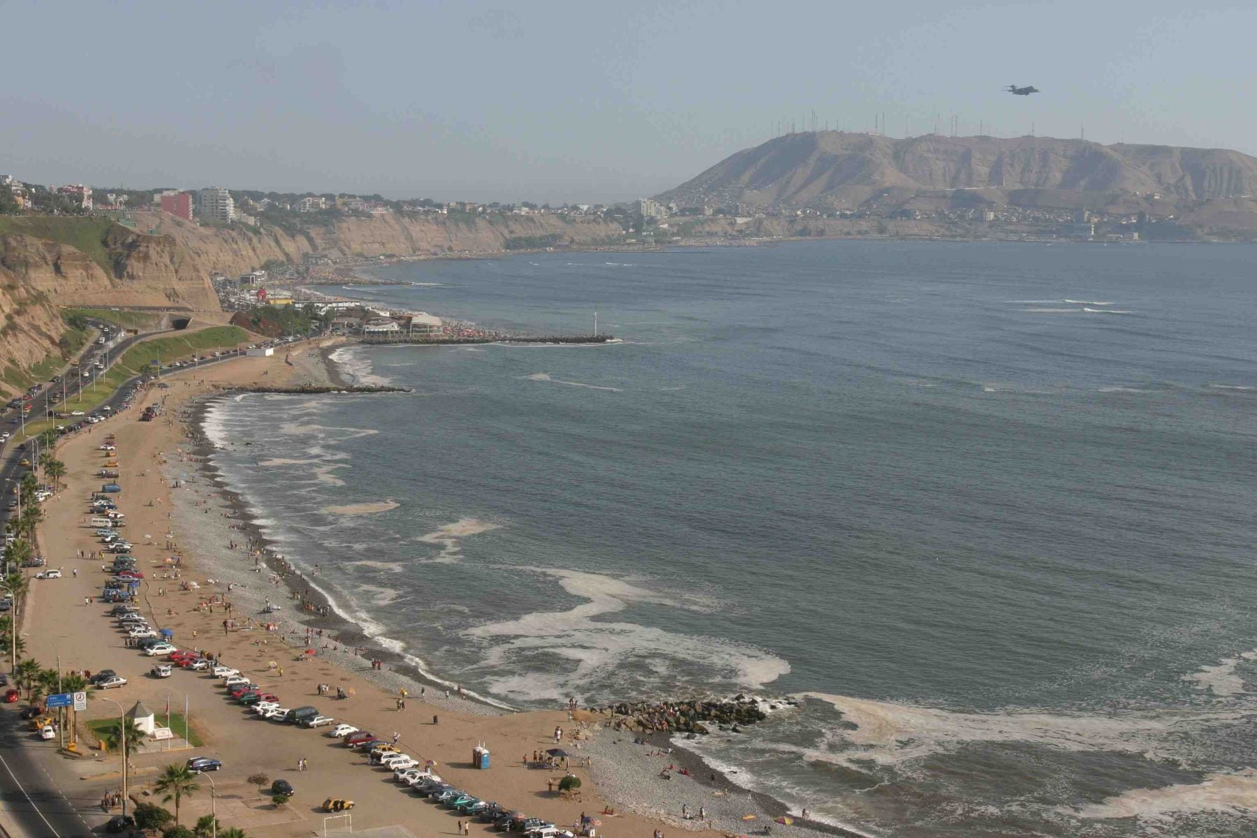 La alerta del Senamhi tendrá una vigencia de 47 horas y alcanzará a 12 regiones de la costa del Perú, incluido el Callao. (Senamhi)