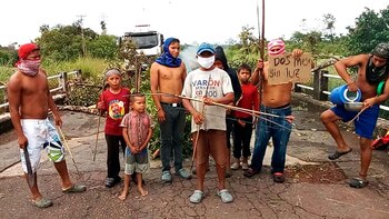 Protestan porque desde hace dos