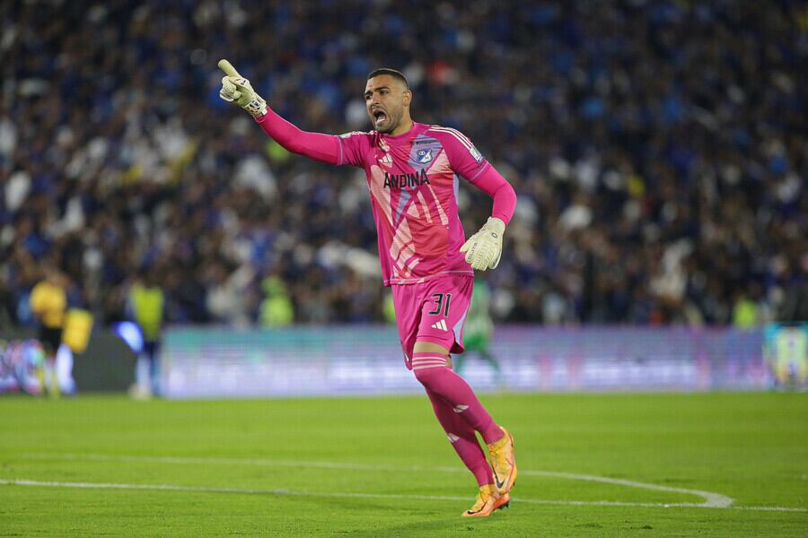 El portero de Millonarios es el tercero en el orden en la selección Colombia - crédito Cristian Bayona / Colprensa