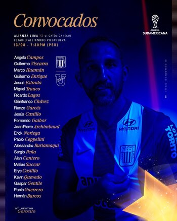 La lista de convocados de