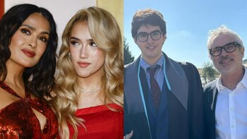 ¿Son pareja? Hija de Salma