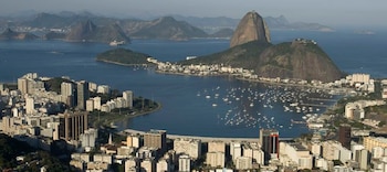 Una vista aérea muestra el