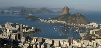 Una vista aérea muestra el