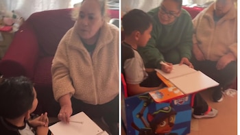 La mamá y la abuela