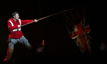 La tercera visita de Iron Maiden se produjo el 20 de marzo de 2011 en el Parque Simón Bolívar, dentro de la gira 'The Final Frontier World Tour', ante unos 11.000 asistentes - crédito Colprensa