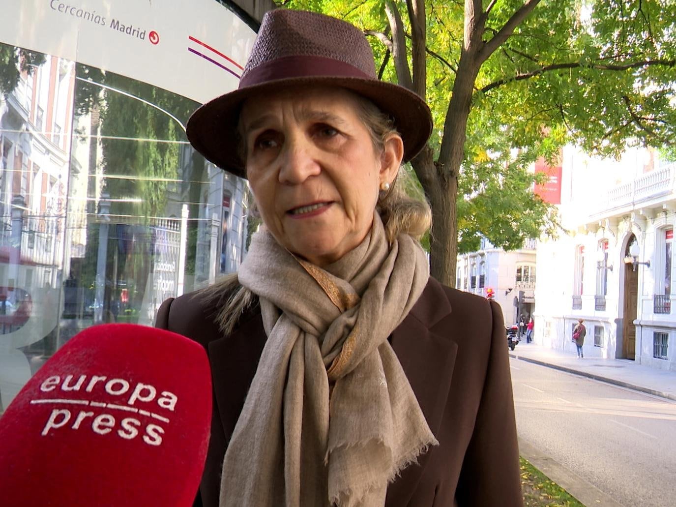 La infanta Elena, desolada, manda un mensaje tras la tragedia ferroviaria sin poder contener las lágrimas