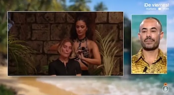 'Supervivientes': Claudia ha aceptado cortarse al pelo a cambio de una llamada con su novio. (Telecinco)