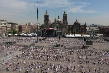 Tiene vista panorámica al Zócalo.