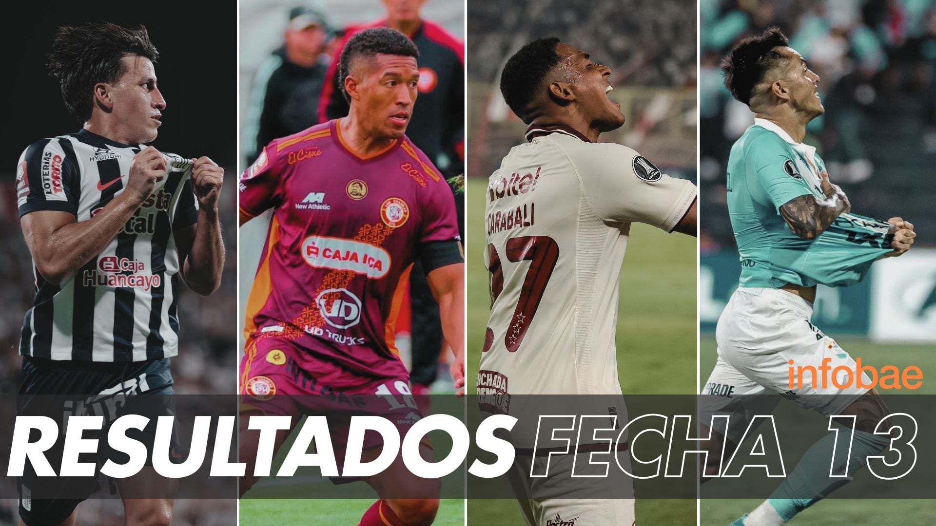 Resultados de la fecha 13 de la Liga 1 2026