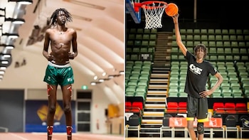 Tiene 18 años, mide casi 2.30 metros y vuelca la pelota sin saltar: la nueva joya del básquet que enamora a la NBA