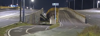 El robo se suma a otros reportes de hurto que también afectan a ciclistas en ese sector de la capital del país - crédito captura de pantalla City TV
