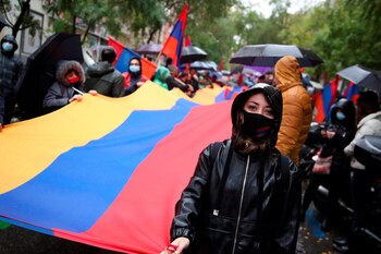 Miembros de la comunidad armenia