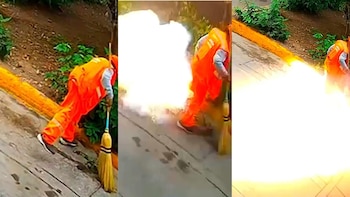 Explosivo oculto en jardín de Surco casi genera tragedia: Trabajadora municipal que manipuló objeto se encuentra fuera de peligro