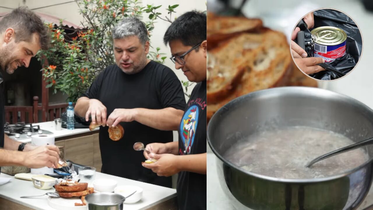 Luciano Mazzetti reta a Javier Masías y a sus amigos foodies a probar un