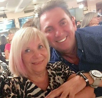 Daniel Casalnovo con su mamá