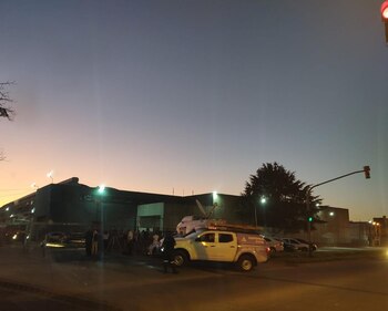 En el galpón también se