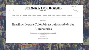 Jornal do Brasil habló sobre
