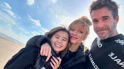 Las primeras fotos de Nicolás Cabré junto a su novia Rocío Pardo y su hija Rufina: “Días Felices”