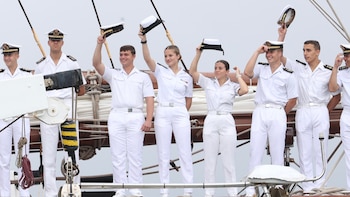 La princesa Leonor a su