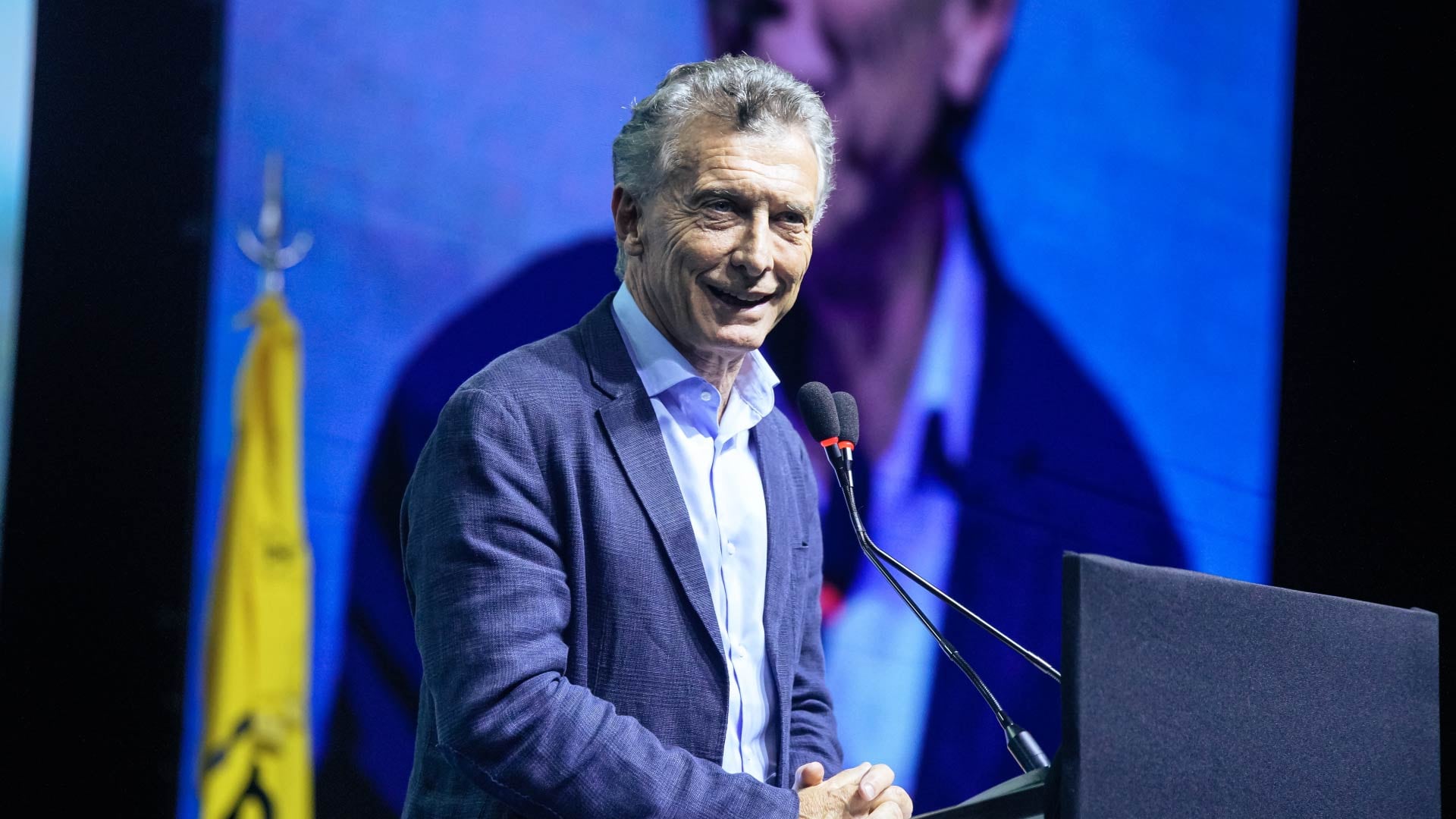 Mauricio Macri en el centro Gala Convenciones de Resistencia