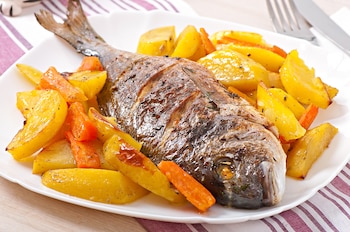 Receta de dorada al horno