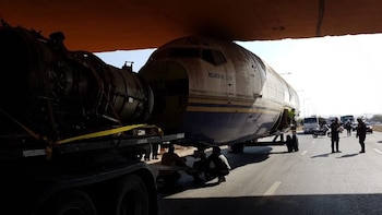 El avión estuvo abandonado 17