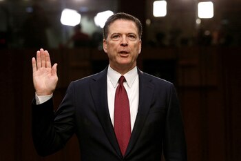 Trump Signals Comey Knew Meaning of '86 47' Image James Comey
