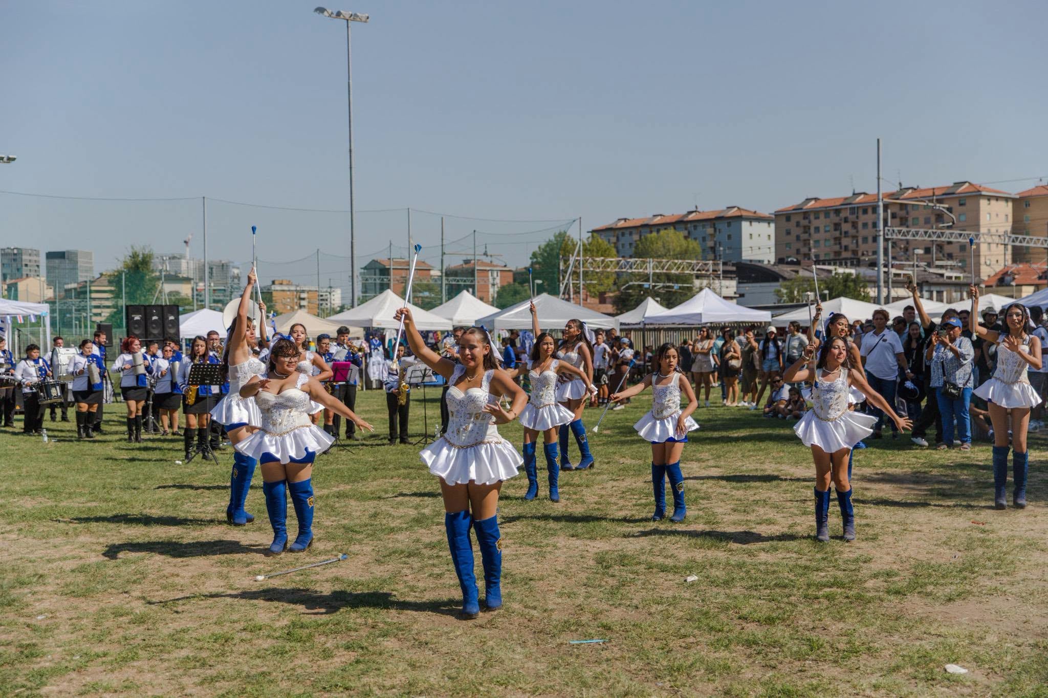 Milán celebró los 205 años de la Independencia de la República de El Salvador con una jornada de cultura, música, gastronomía y folclore. (Foto cortesía
Asociación Cultural de Salvadoreños en Milán)