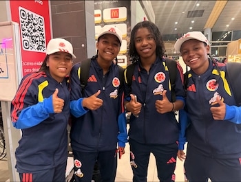 El técnico Carlos Paniagua lideró la preparación de la selección femenina Sub-17 en Bogotá desde el 11 de abril-crédito Federación Colombiana de Fútbol